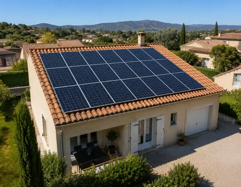 Prime à l'autoconsommation panneaux solaires Faramans — aide financière de l'État